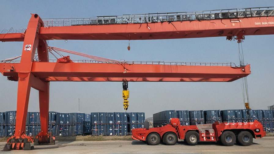 eot crane all parts name