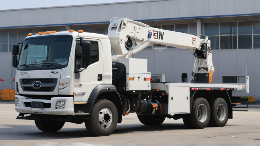 f550 service truck with crane