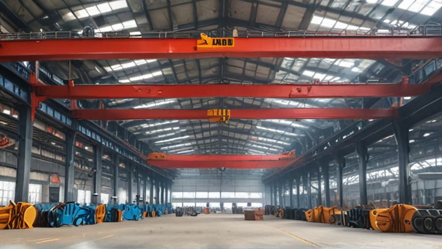 factory cranes