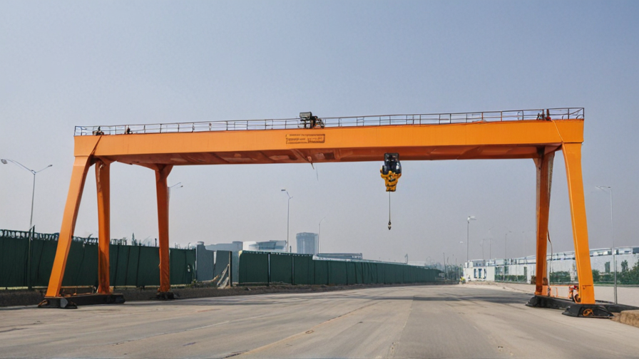 Top 10 Freestanding Bridge Crane companies in China