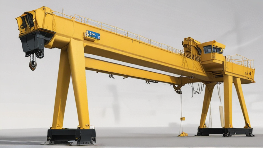 freestanding bridge crane