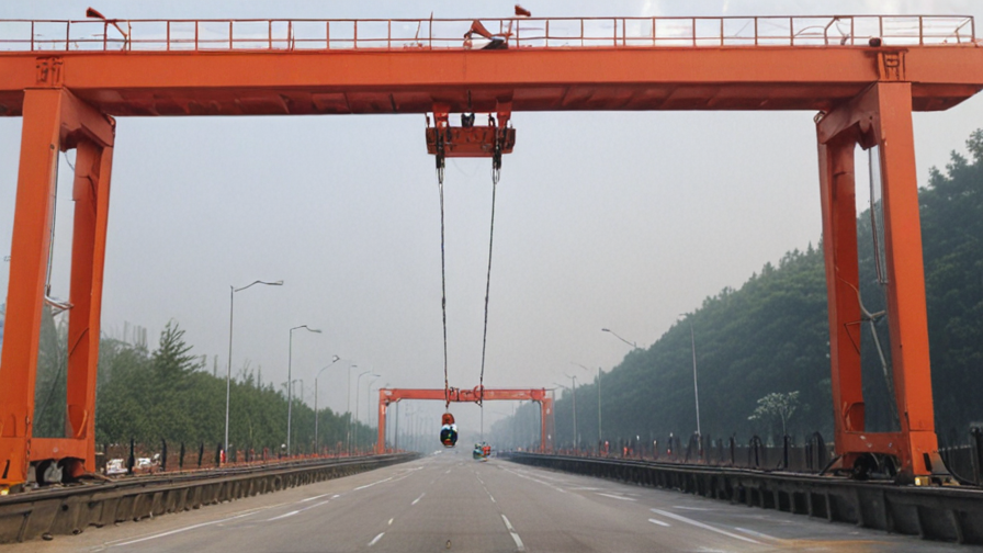 freestanding bridge crane
