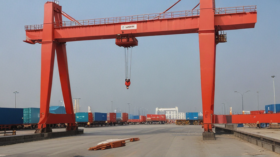 gantry crane deer processing