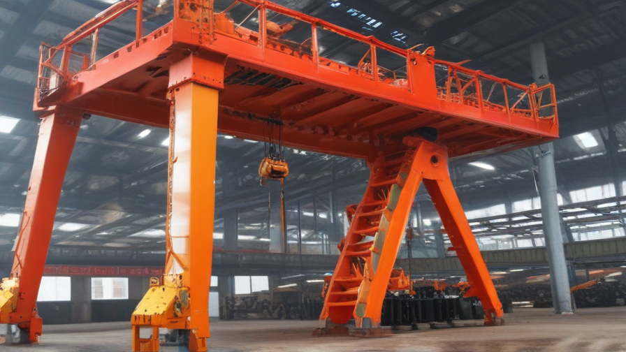 gantry crane deer processing