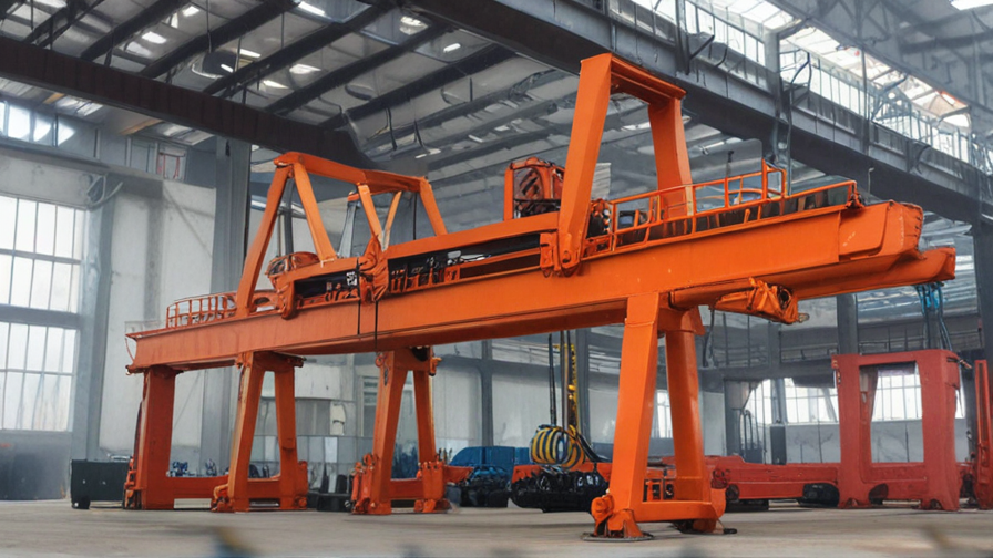 gantry crane hoist