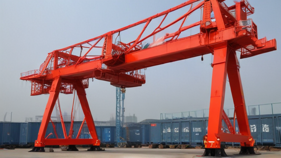 Top 10 Gantry Crane Homemade companies in China