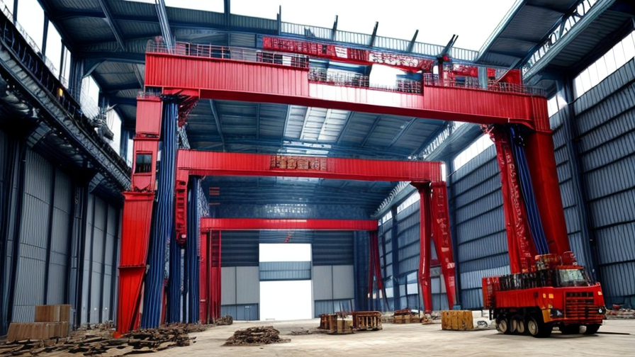 Top 10 Gantry Crane Homemade China companies in China