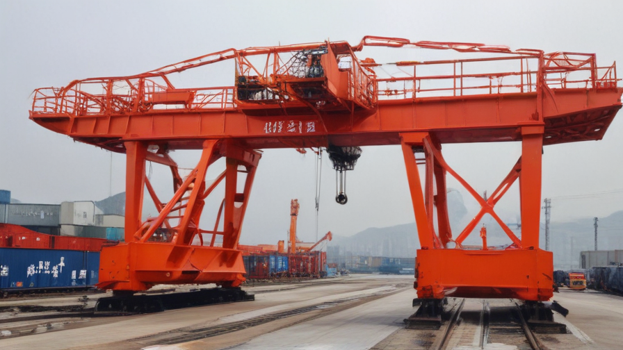 gantry crane on rails