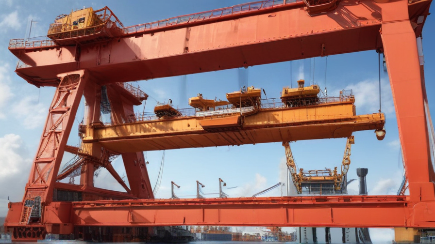 gantry crane on ship