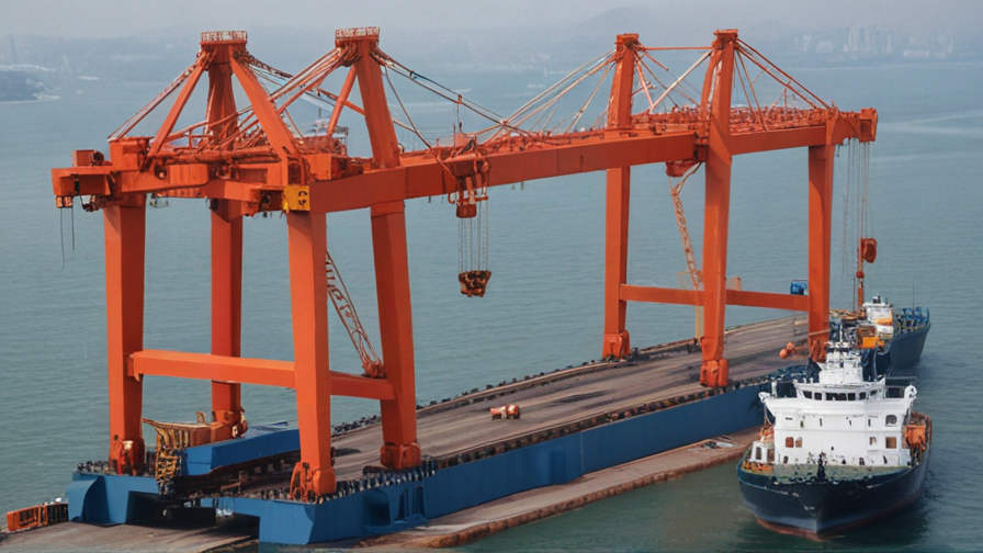 gantry crane on ship