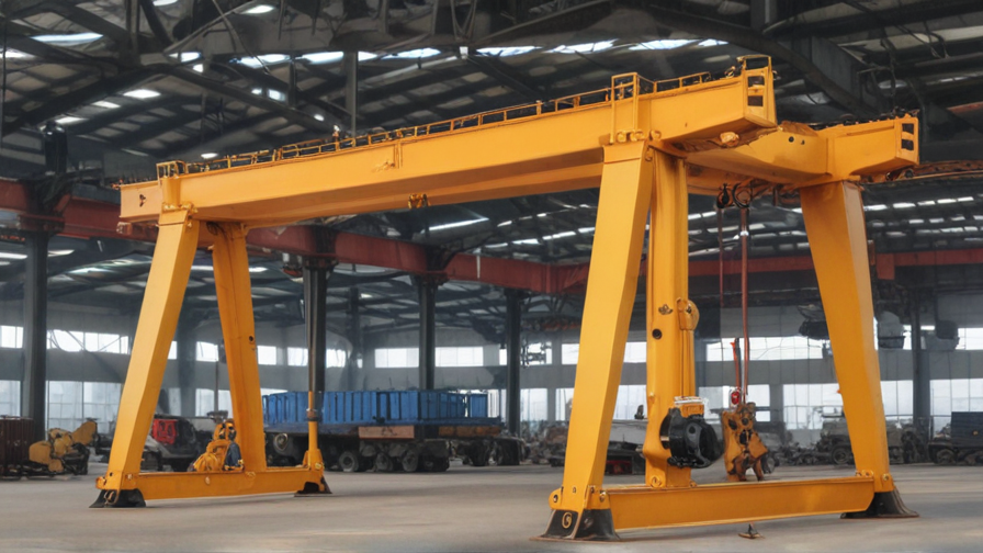 Top 10 Gantry Crane Portable China companies in China