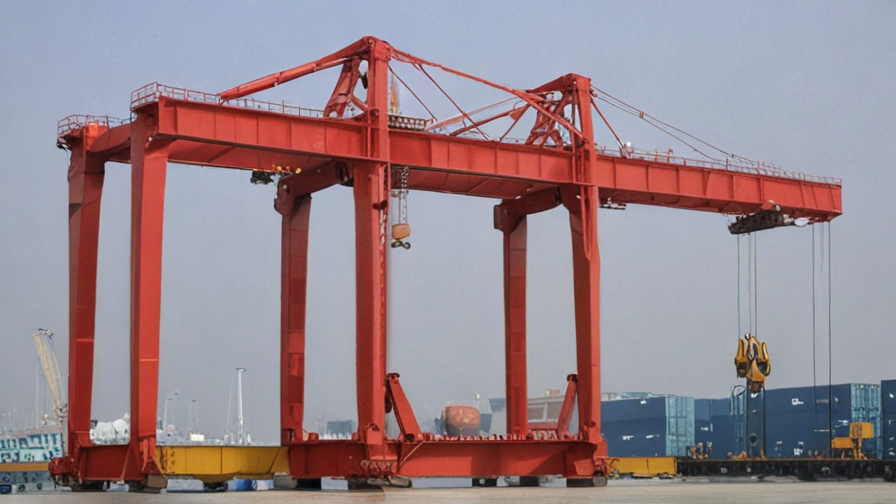 gantry crane types