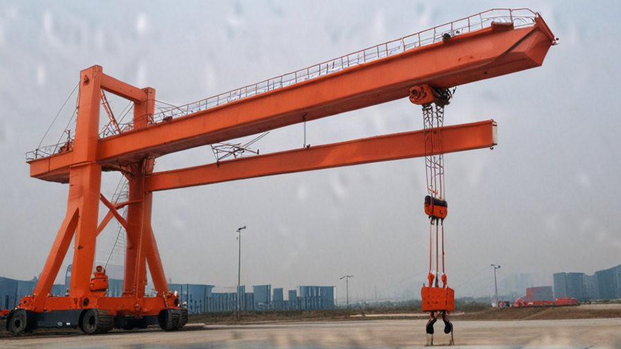 gantry crane types