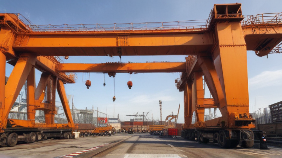 gantry crane wood