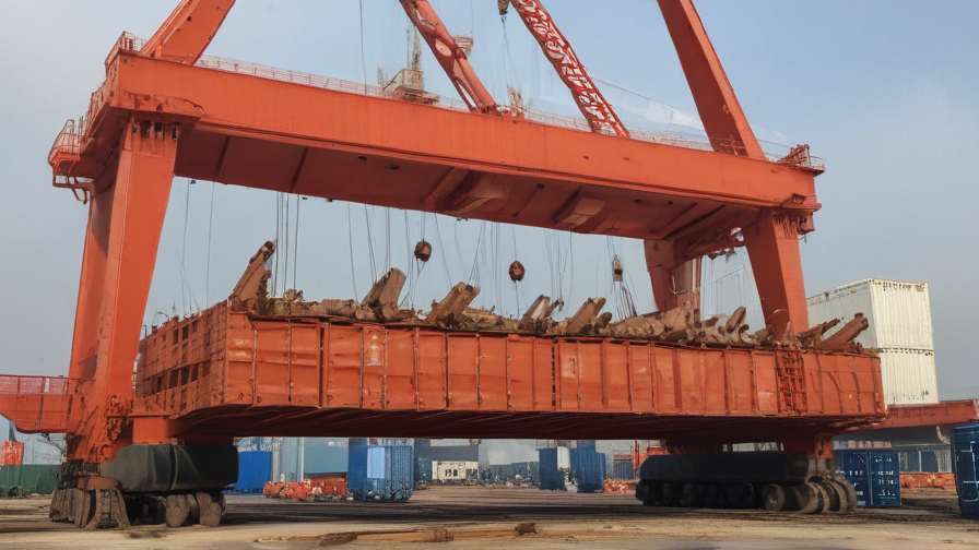 gantry crane wood