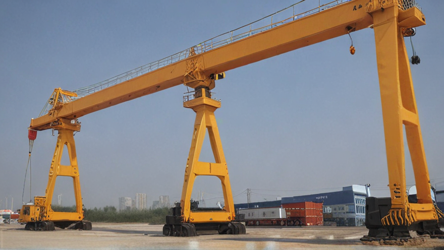 Top 10 Goliath Crane companies in China