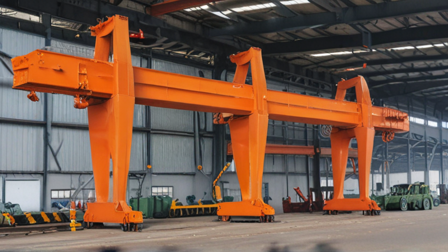 heavy duty gantry crane