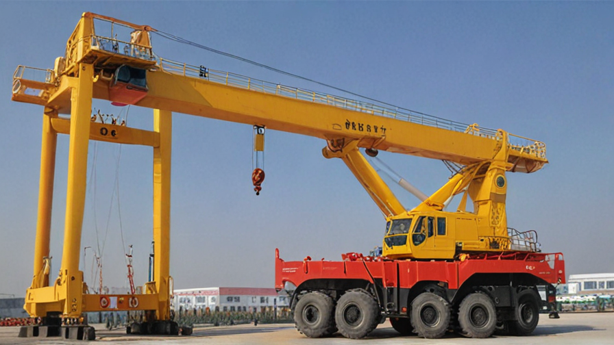 heavy lift crane