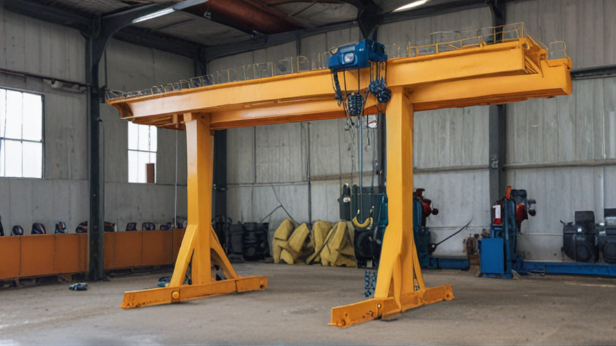 homemade gantry crane