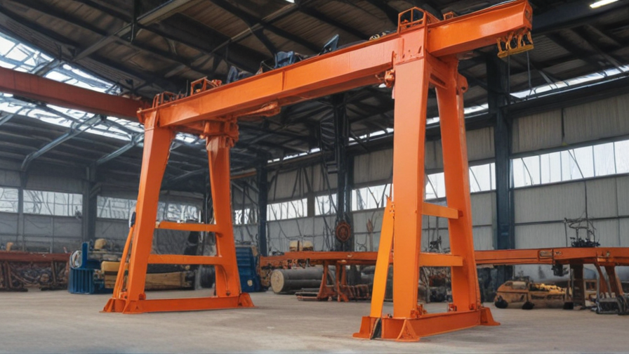 homemade gantry crane
