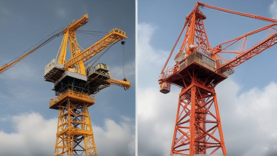 how tall is a tower crane