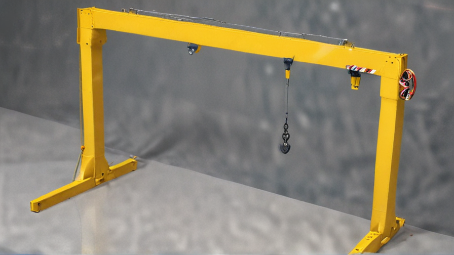 how to build a jib crane