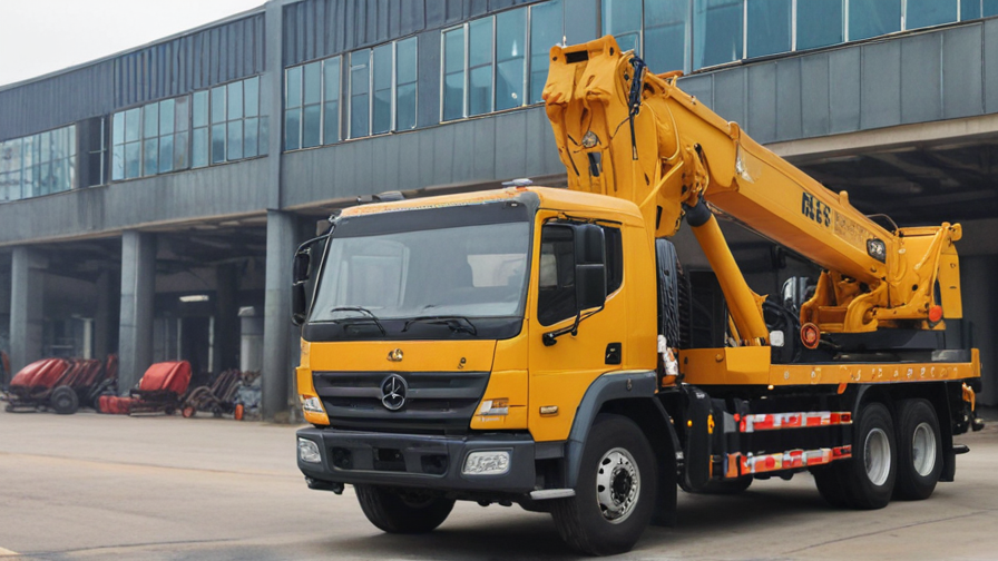 hydraulic truck crane