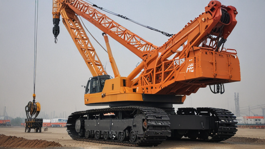 lattice boom crawler crane