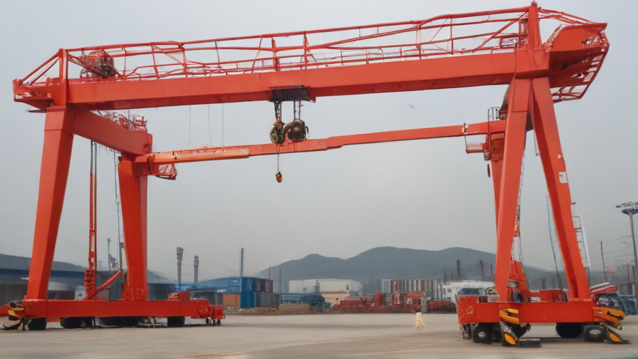 light duty gantry crane