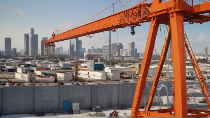 los angeles crane