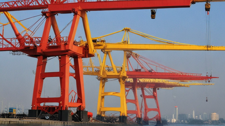 luffing cranes