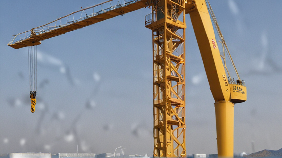 Top 10 Luffing Jib Tower Crane companies in China