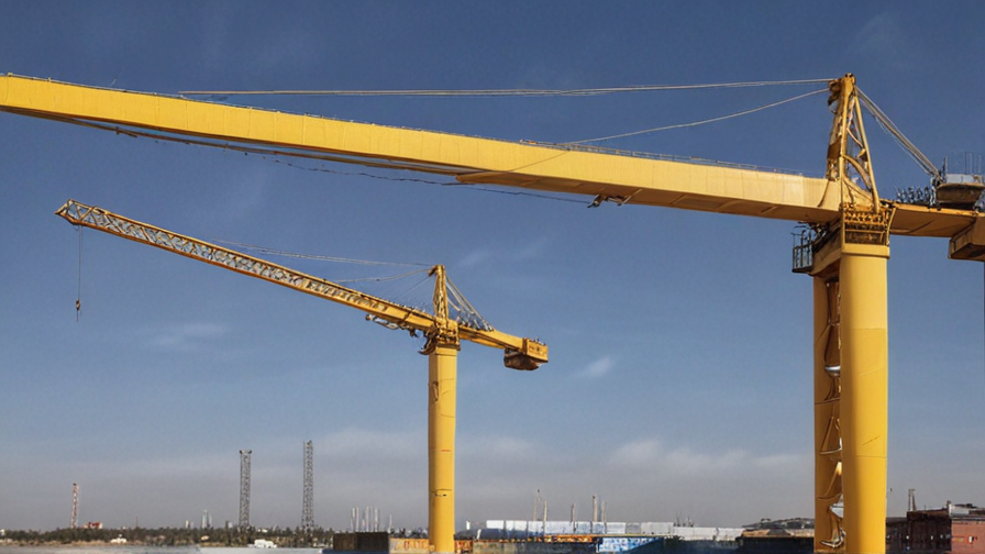 luffing jib tower cranes