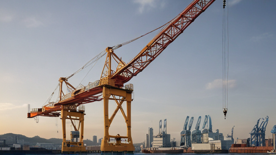 luffing of crane