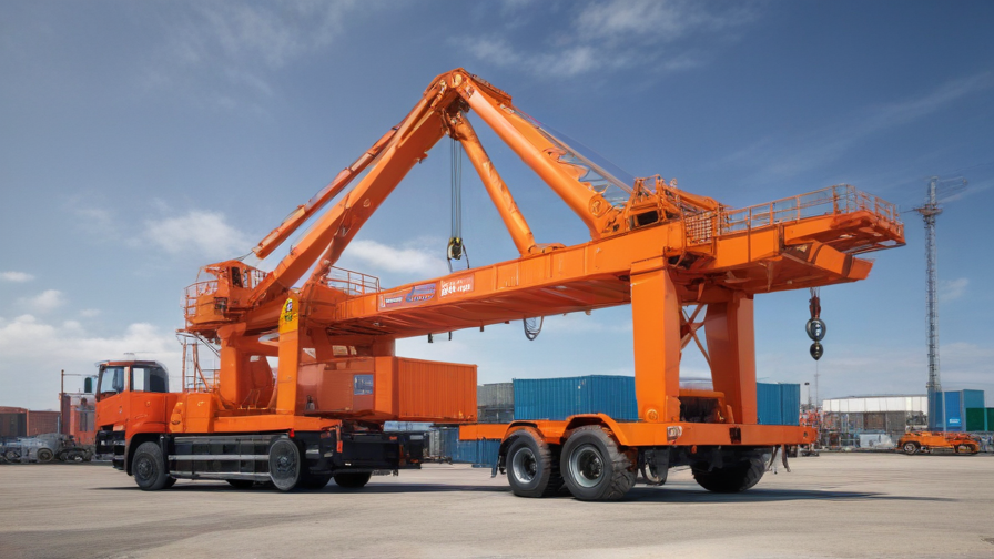 mobile container crane