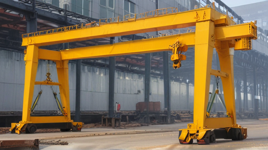 Top 10 Mobile Crane Gantry China companies in China