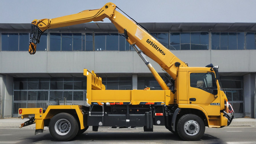 mobile crane truck