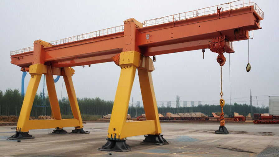 outdoor gantry crane