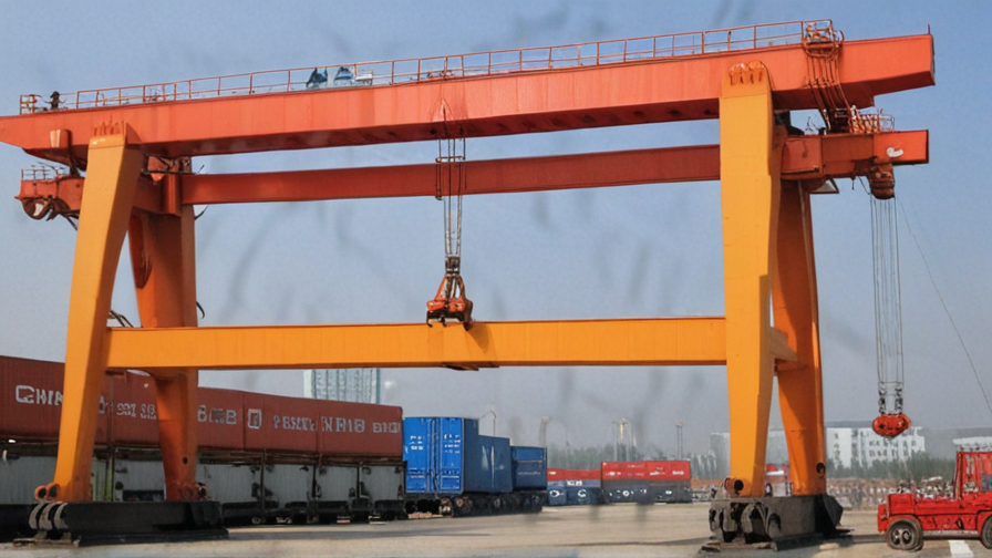 outdoor gantry crane