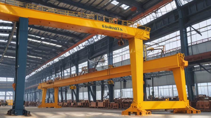 Top 10 Overhead And Gantry Cranes China companies in China