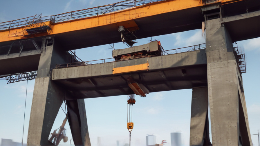 overhead crane bridge
