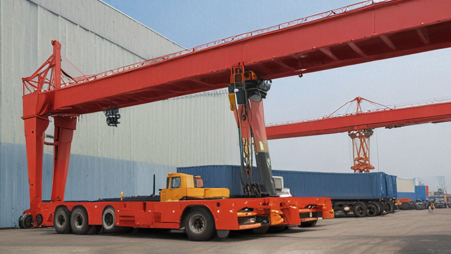 overhead crane end trucks
