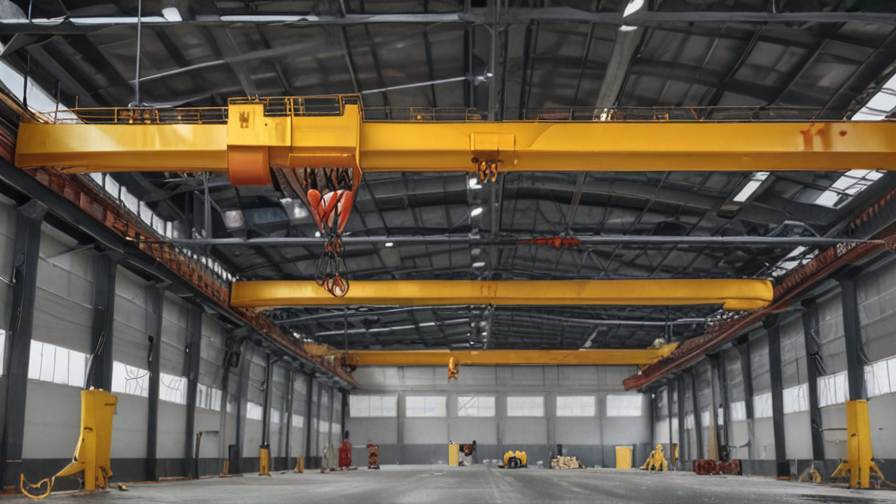 overhead crane installation