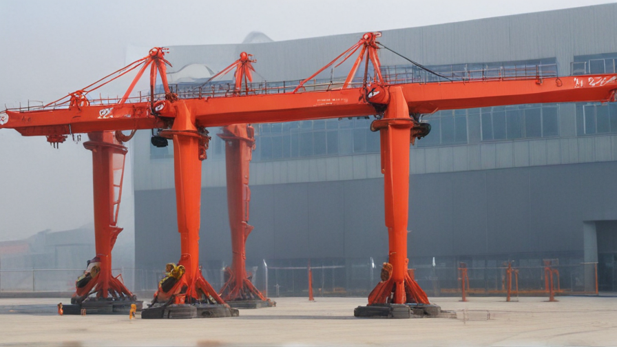 Top 10 Pedestal Cranes companies in China