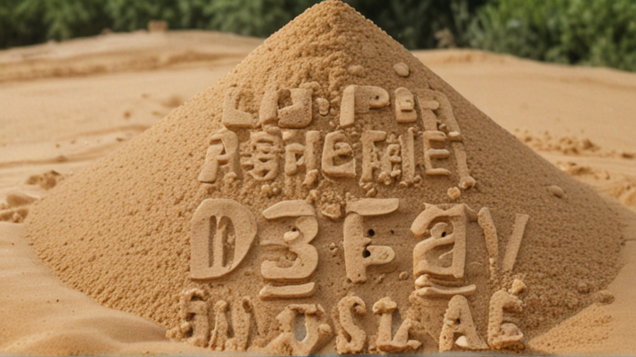 Top 10 Play Sand Supplier companies in China