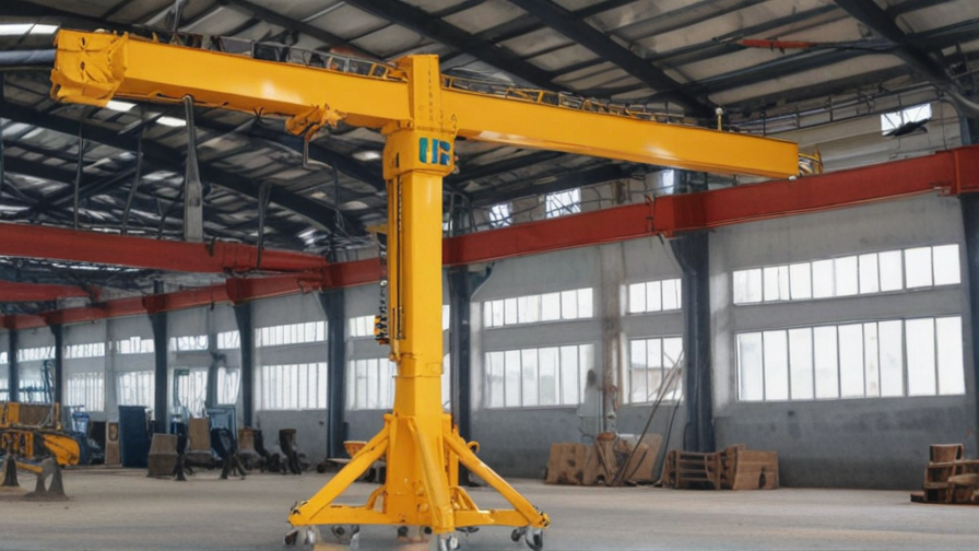 Top 10 Portable Jib Crane companies in China