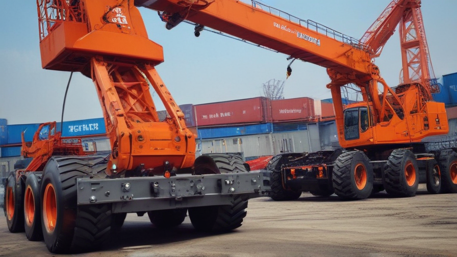 rubber tire crane