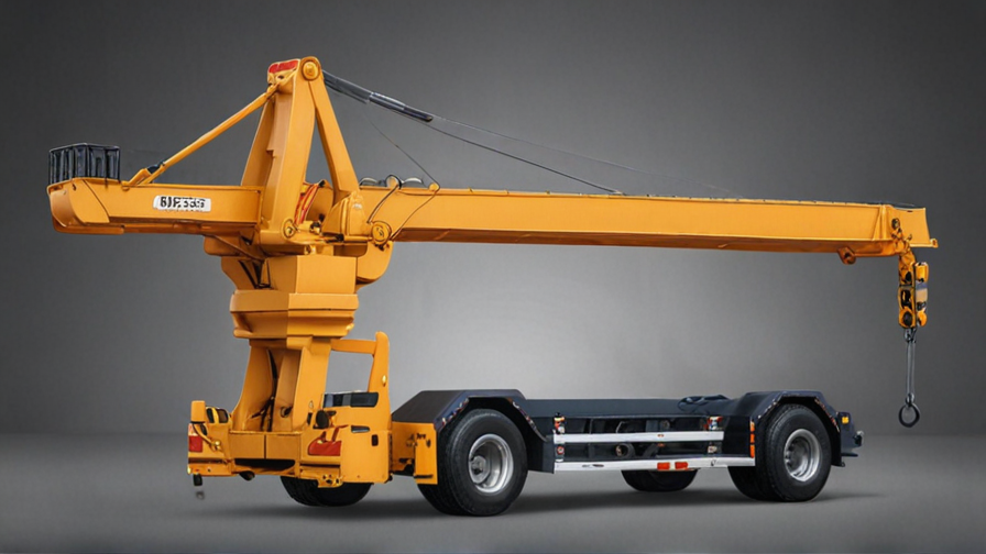rubber tire crane