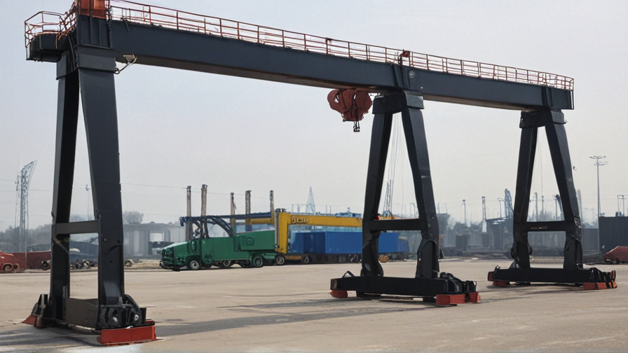 rubber tired gantry cranes