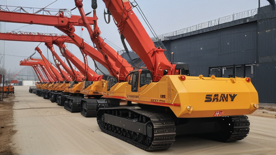 Top 10 Sany Crawler Crane companies in China